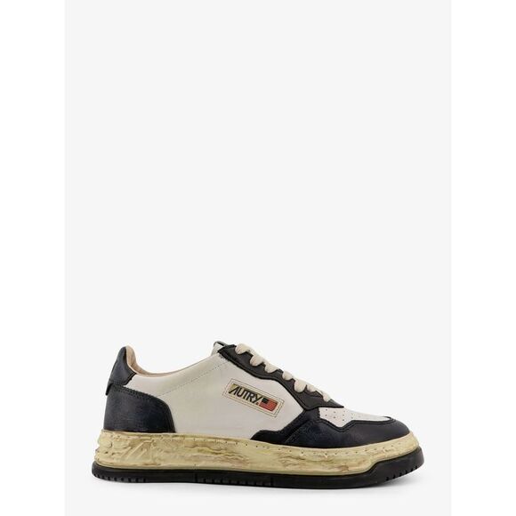 Autry X Mihara Yasuhiro Men Super Vintage Low Leather Sneakers